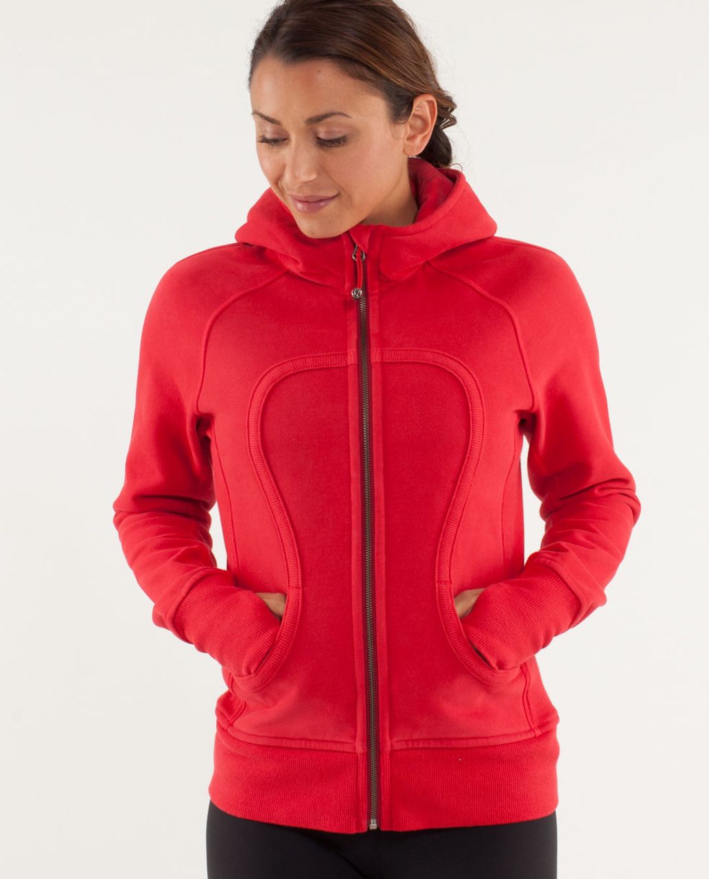 Lululemon Size 8 Scuba Full-Zip Cropped Hoodie, Mojave Tan, New, $118