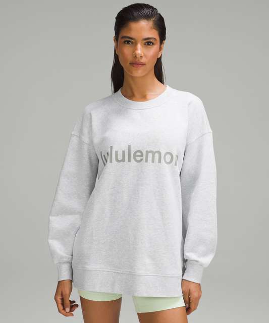 Lululemon Perfectly Oversized Crewneck Sweatshirt Soft Cranberry