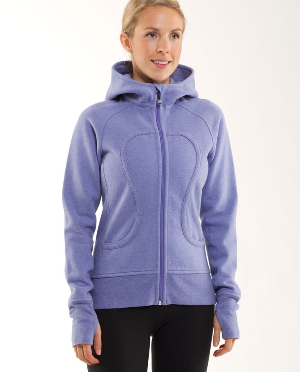 Lululemon Scuba Hoodie - Heathered Persian Purple /  Persian Purple