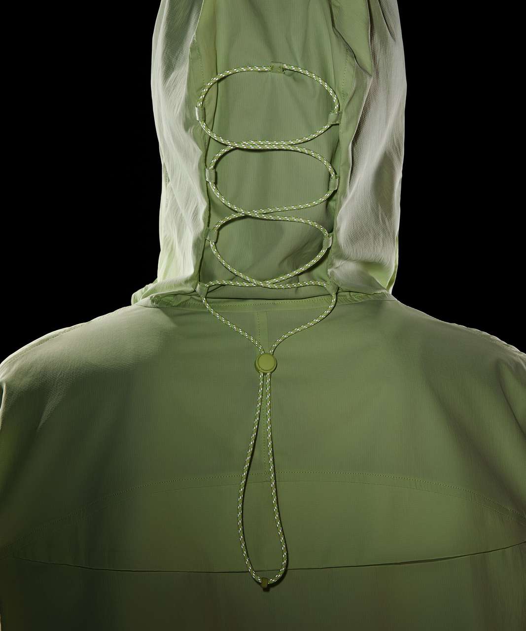 Lululemon Cinch-Hood Hiking Jacket - Heathered Fluro Lime