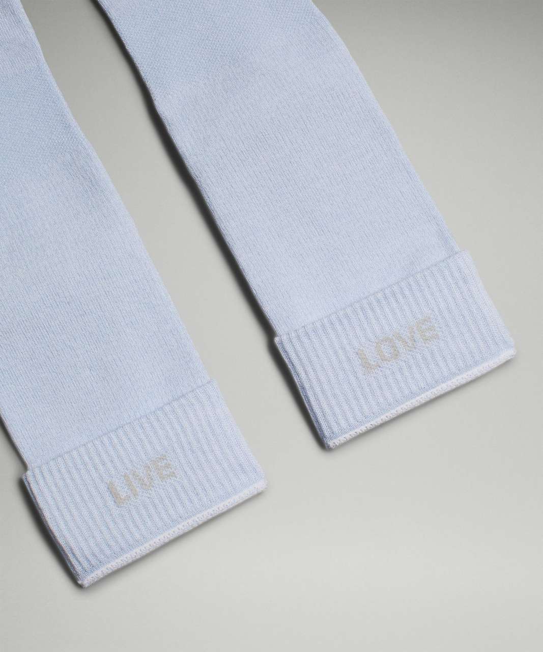 Lululemon Womens Daily Stride Comfort Crew Sock - Blue Linen / True Navy