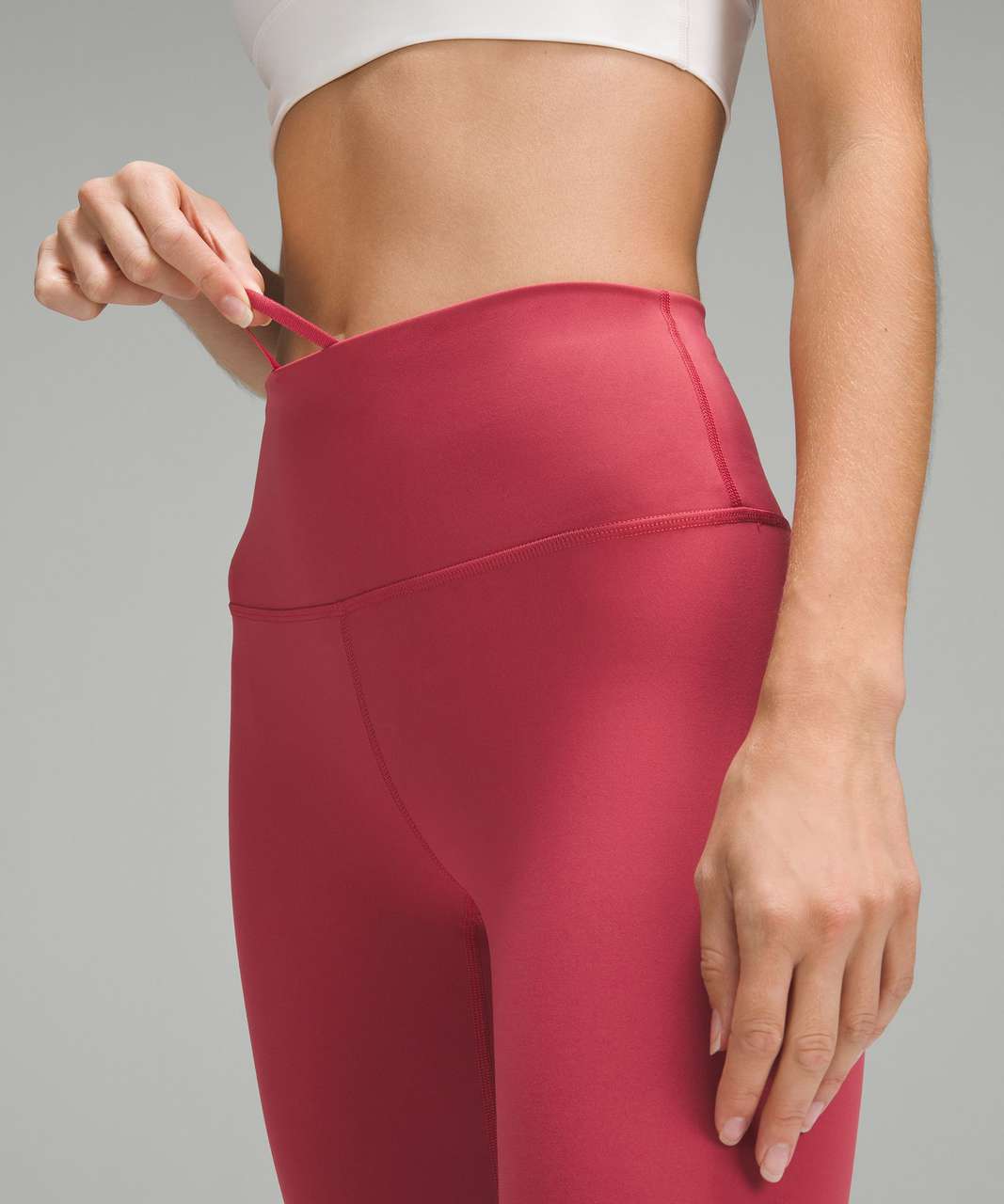 Lululemon Wunder Train High-Rise Tight 25 - Vintage Rose - lulu fanatics