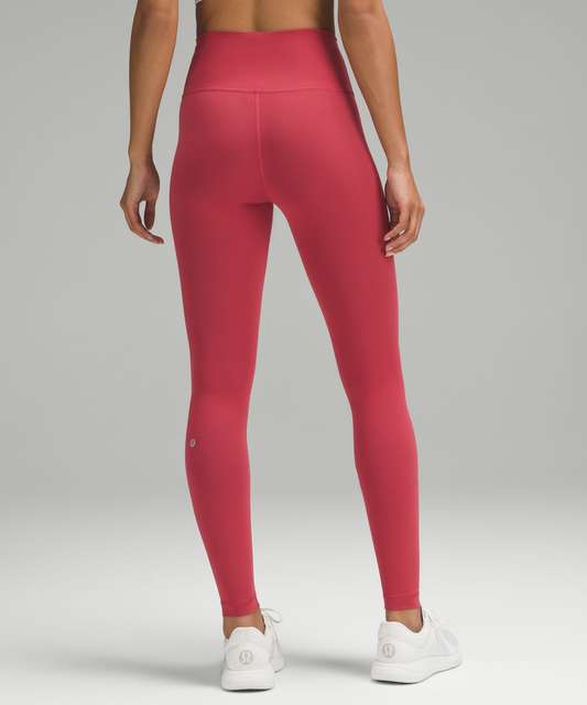 Lululemon Wunder Train High-Rise Tight 25 - Cayenne - lulu fanatics