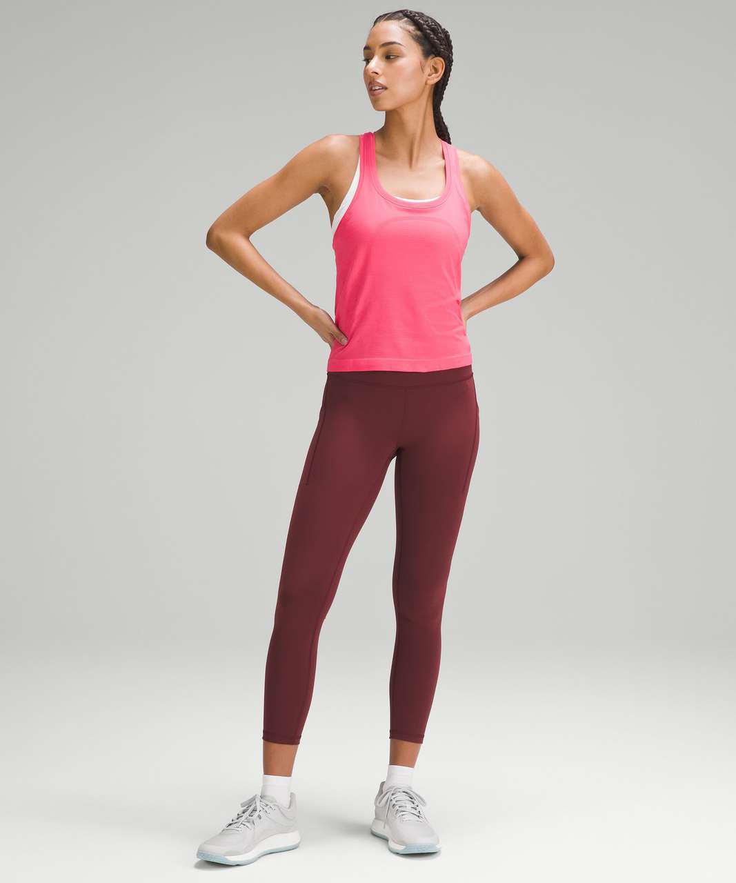 Lululemon Swiftly Tech Racerback Tank Top 2.0 *Race Length - Lip Gloss / Lip  Gloss - lulu fanatics