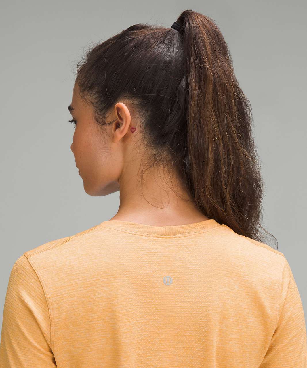 Lululemon Swiftly Relaxed Long-Sleeve Shirt - Summer Glow / Mango Dream