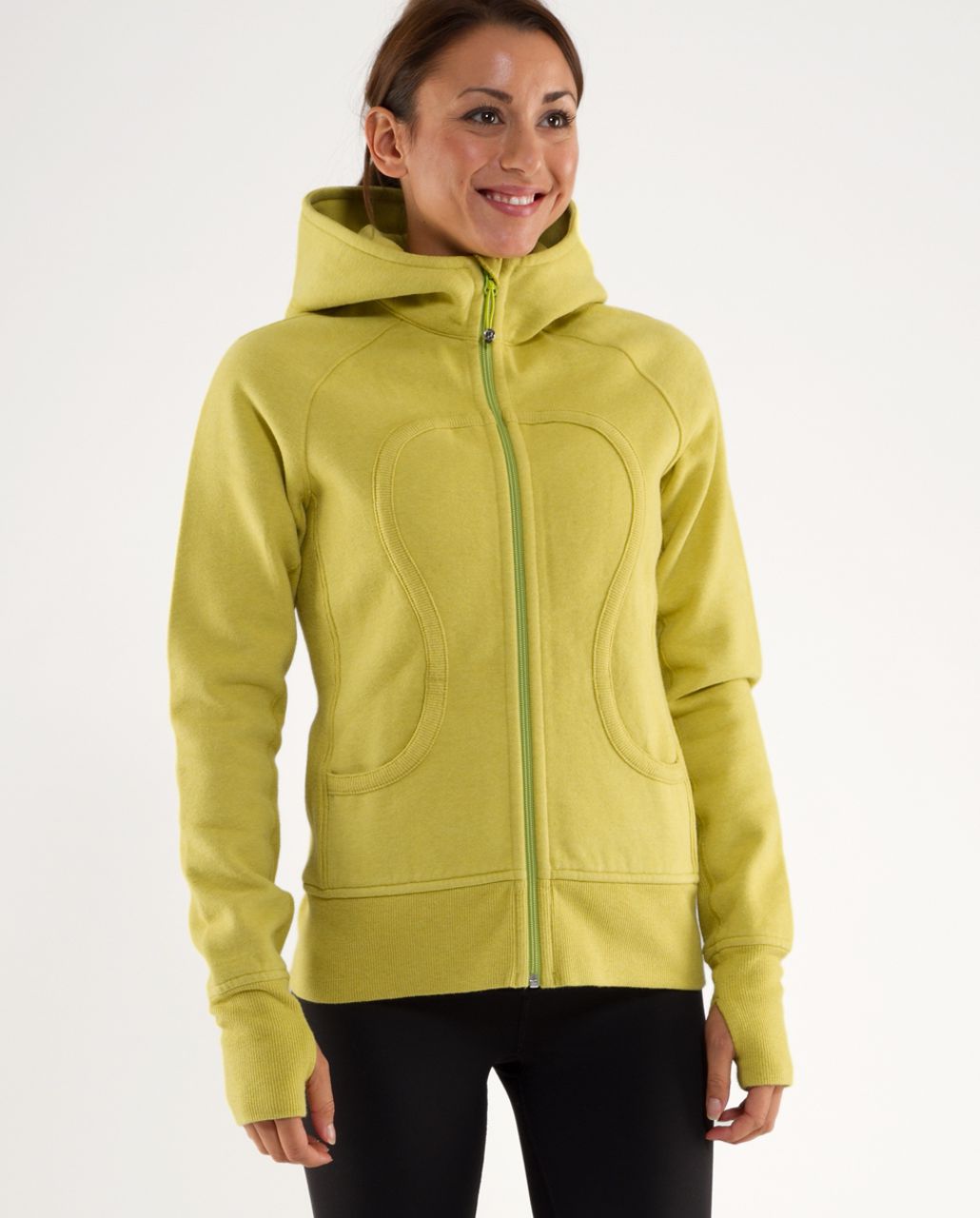 Lululemon Scuba Hoodie *Stretch - Burning Yellow - lulu fanatics