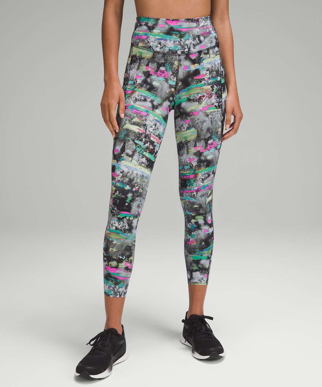 Lululemon Fast and Free High-Rise Tight 25" *Pockets - Paint Drift Multi