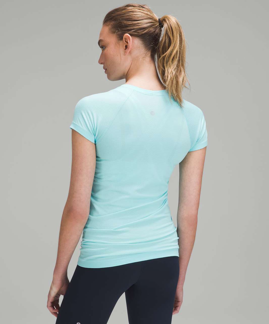 Lululemon Swiftly Tech Short-Sleeve Shirt 2.0 - Cyan Blue / Cyan Blue