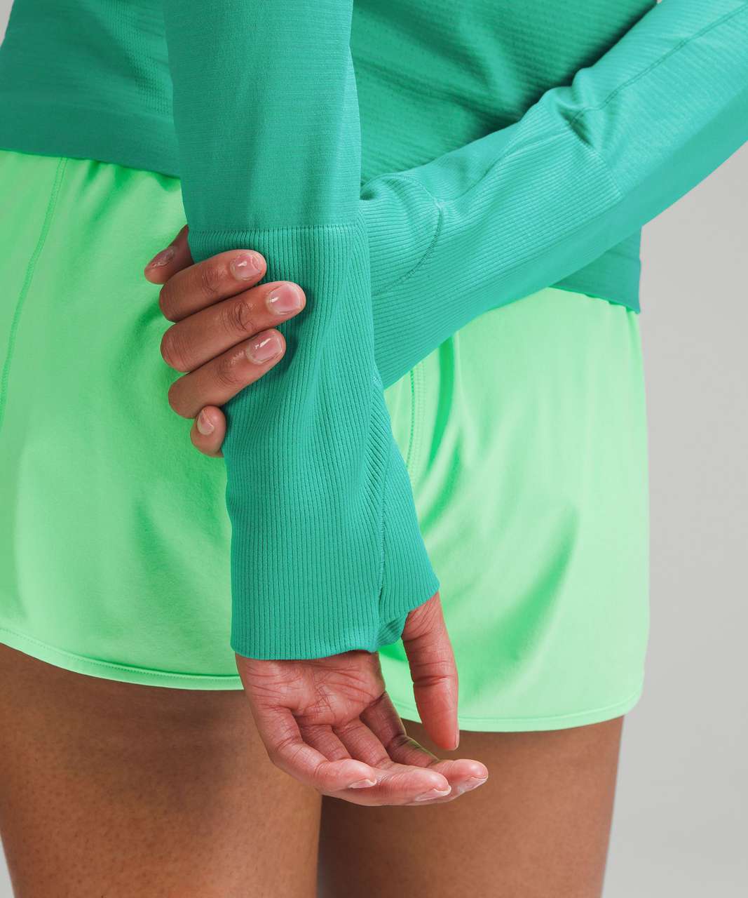 Lululemon Swiftly Tech Long-Sleeve Shirt 2.0 *Race Length - Kelly Green ...