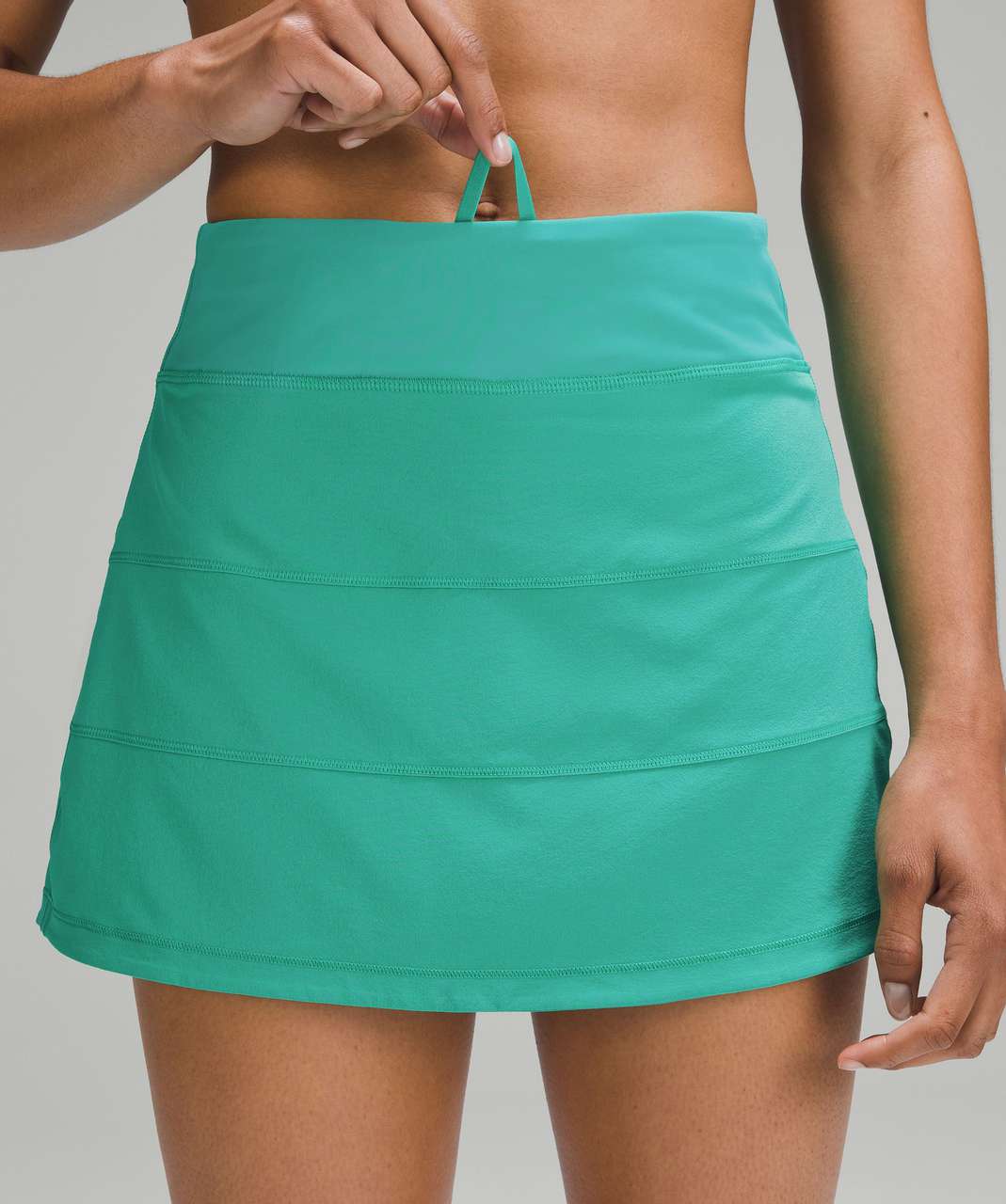 Lululemon Pace Rival Mid-Rise Skirt *Long - Kelly Green