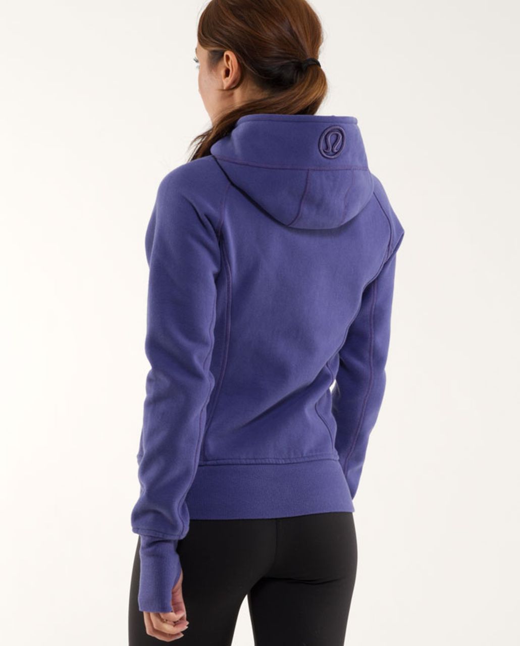 NEW Women Lululemon Scuba Oversized Full Zip Hoodie Brier Rose