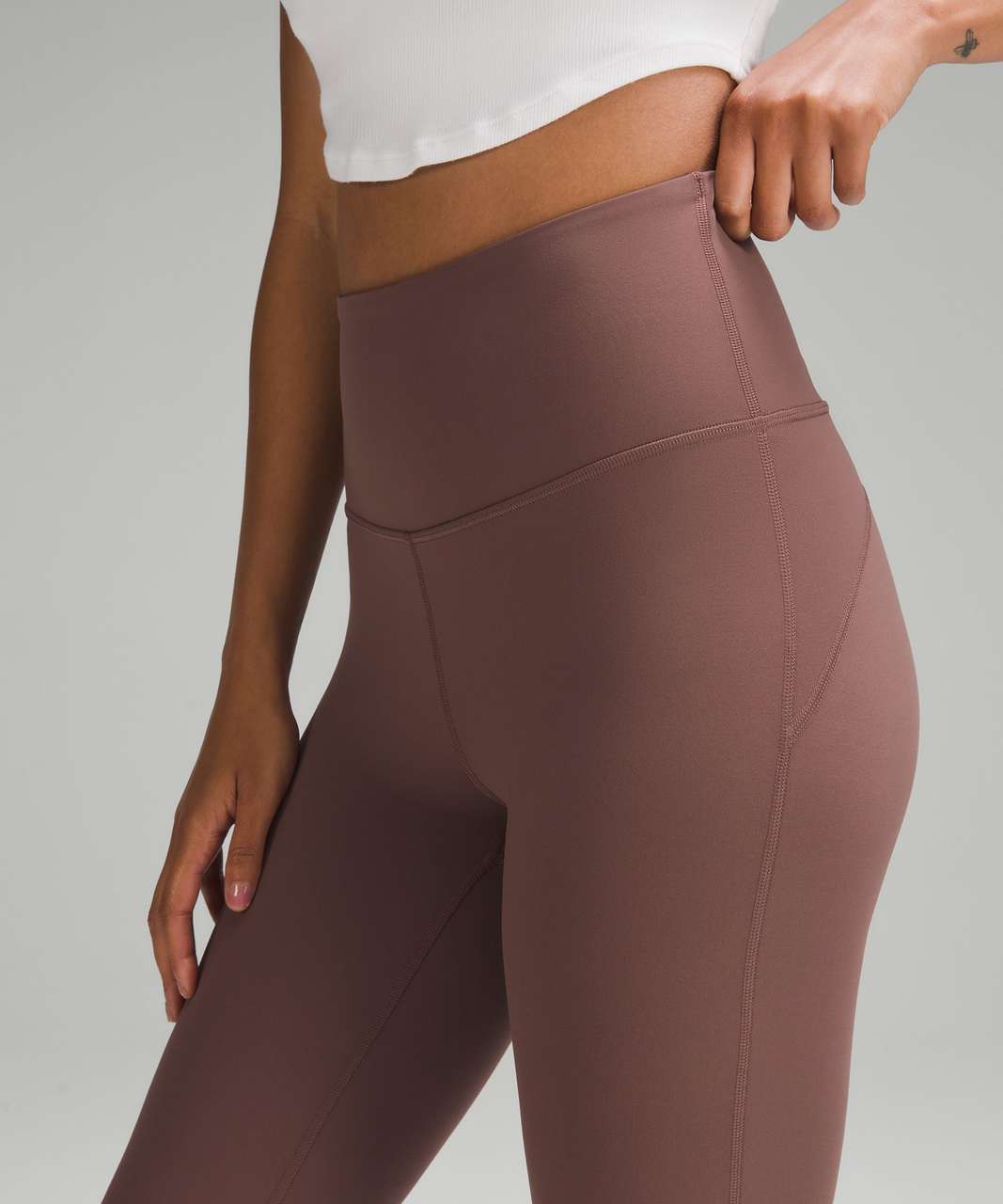 Lululemon Groove Super-High-Rise Flared Pant Nulu *Regular - Palm Court -  lulu fanatics