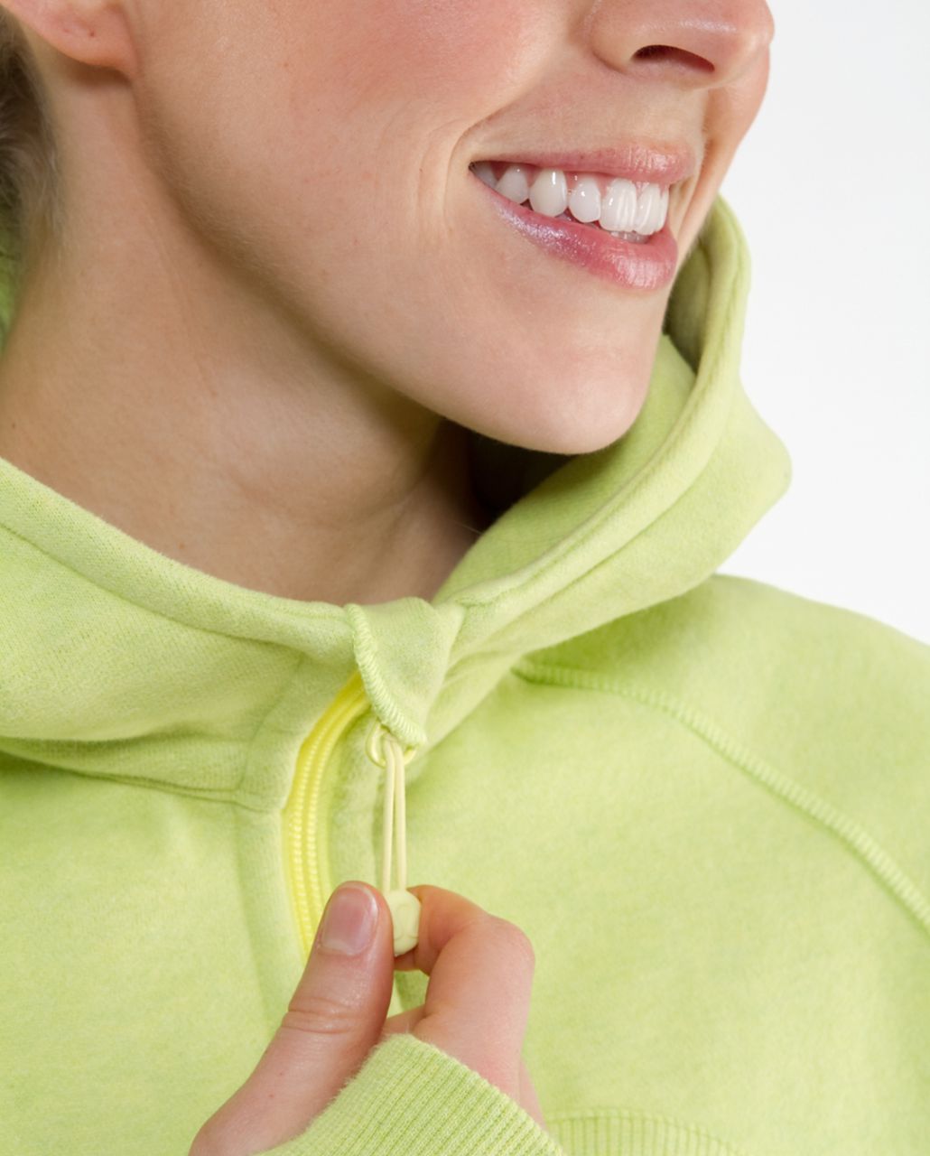 Lululemon Scuba Hoodie - Heathered Citron / Citron - lulu fanatics