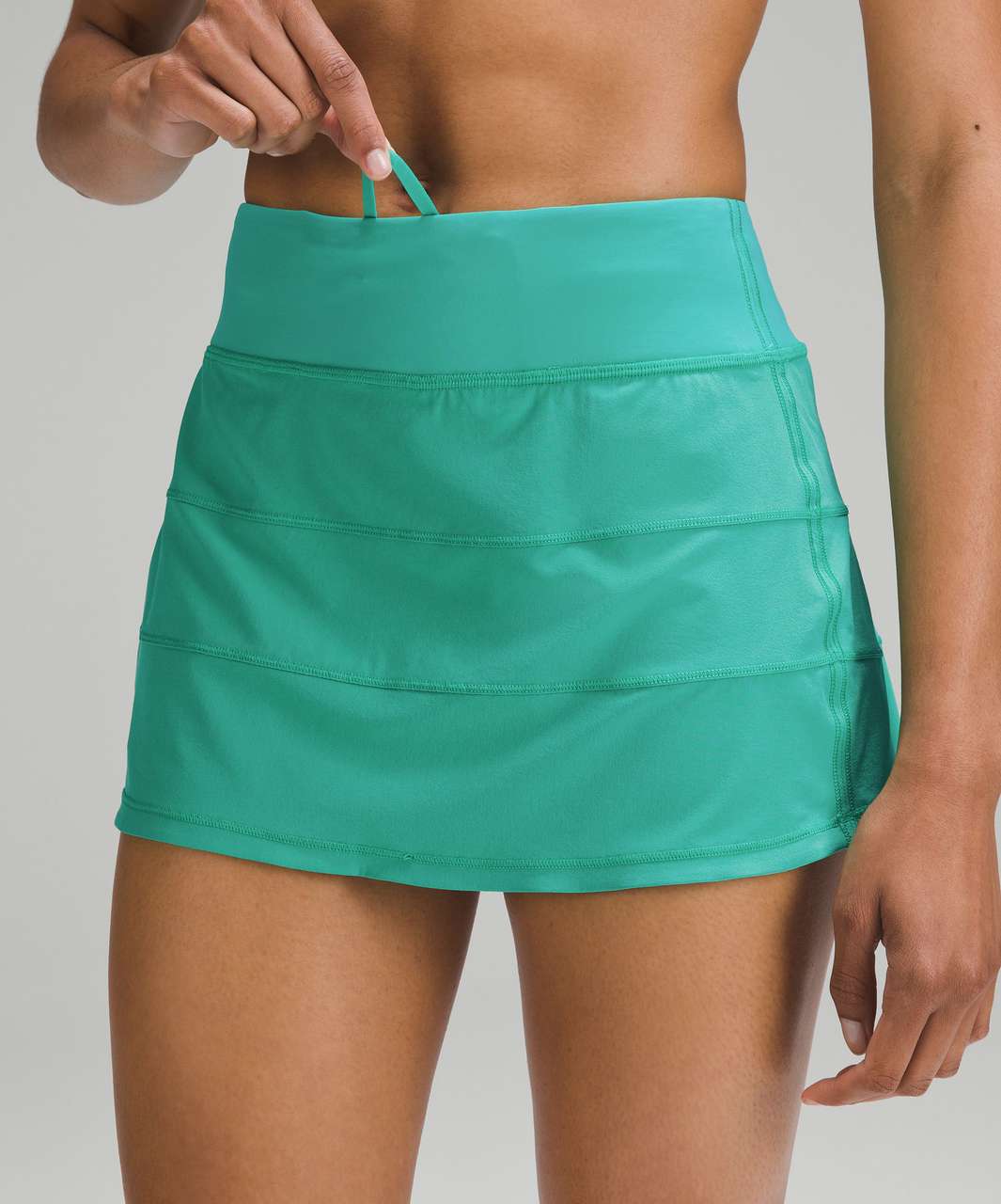 Lululemon Pace Rival Skirt Midrise Size 4 🍀 Kelly Green KLLG