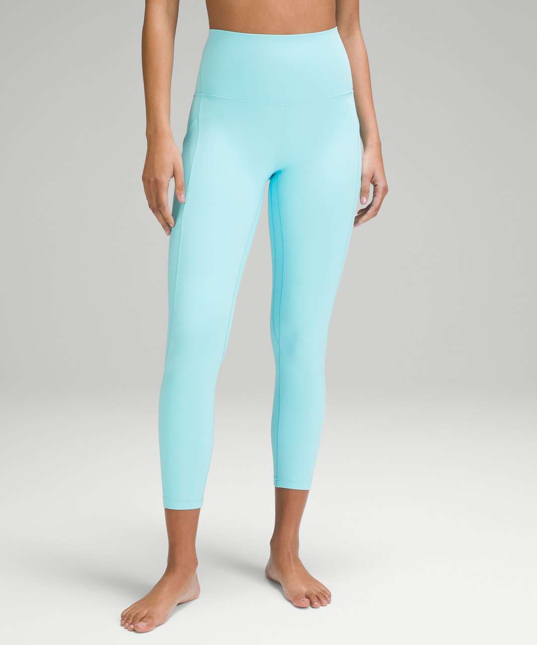 Lululemon Align High-Rise Pant with Pockets 25 - Cyan Blue - lulu fanatics