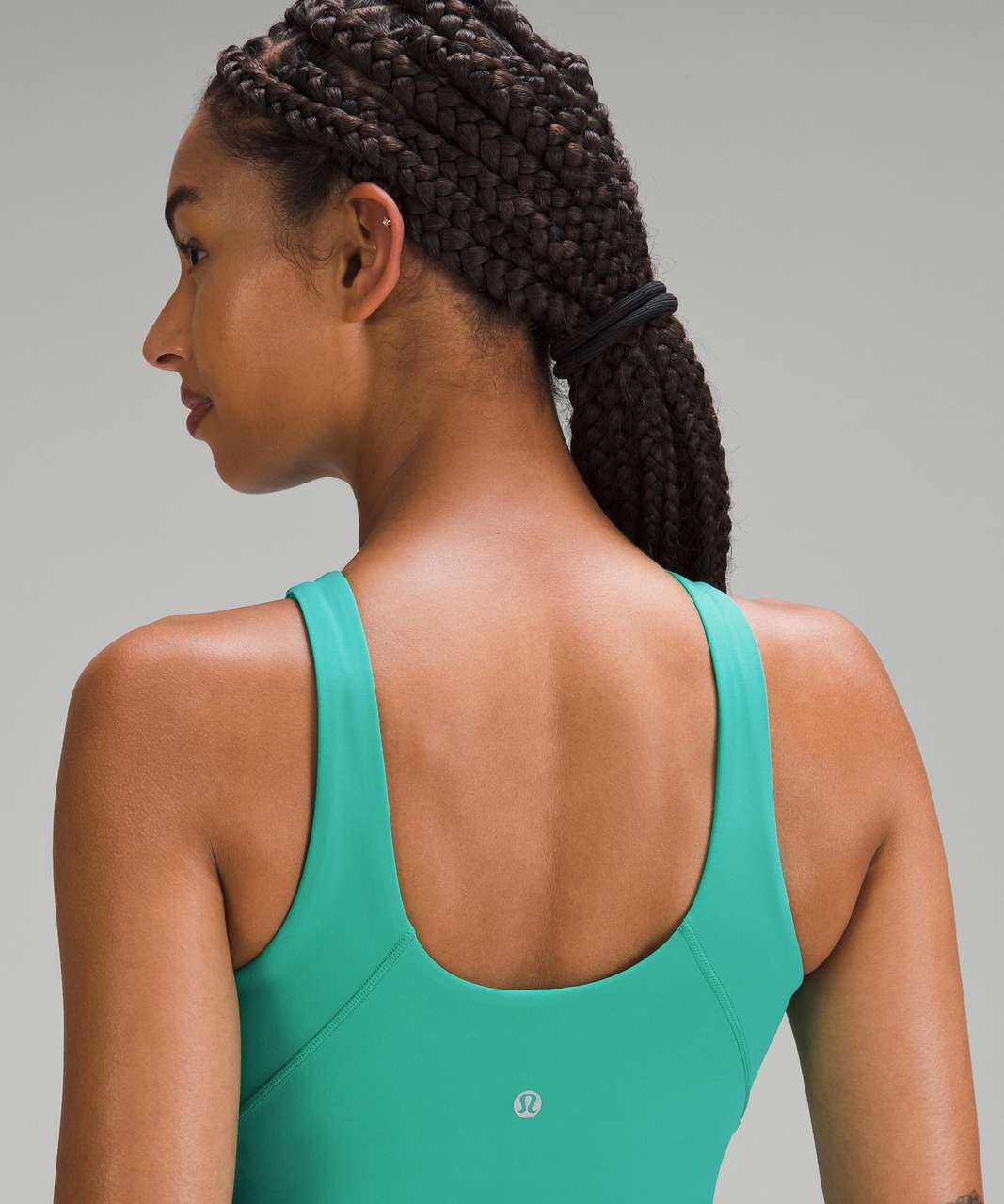 Lululemon Align High-Neck Tank Top - Kelly Green - lulu fanatics