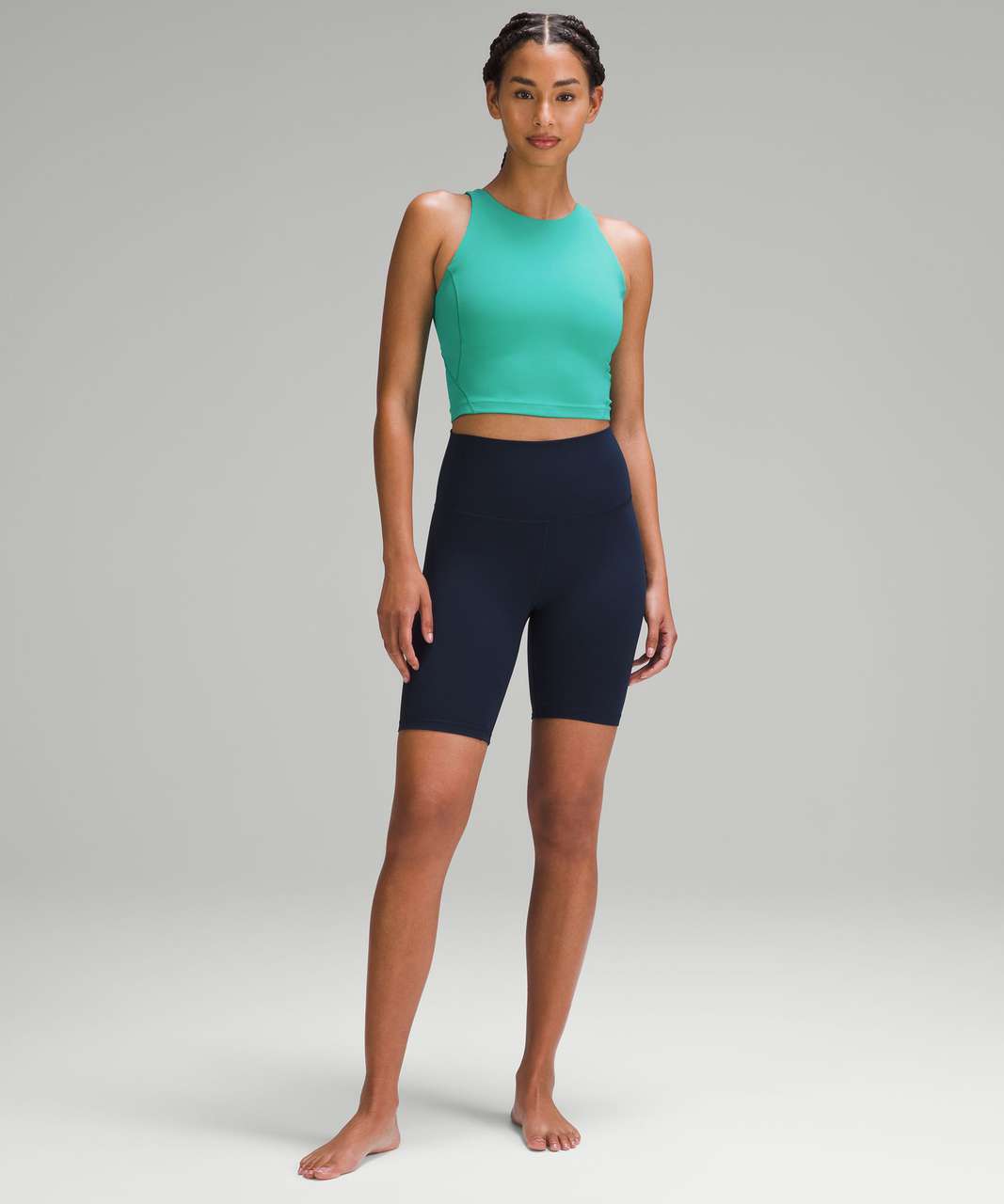 Lululemon Align High-Neck Tank Top - Kelly Green - lulu fanatics