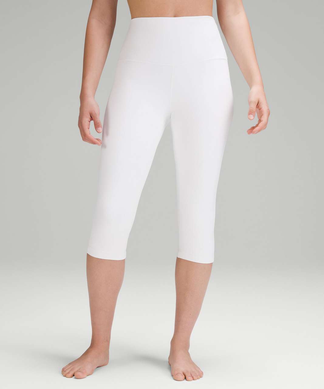 Lululemon Align High-Rise Crop 17" - White