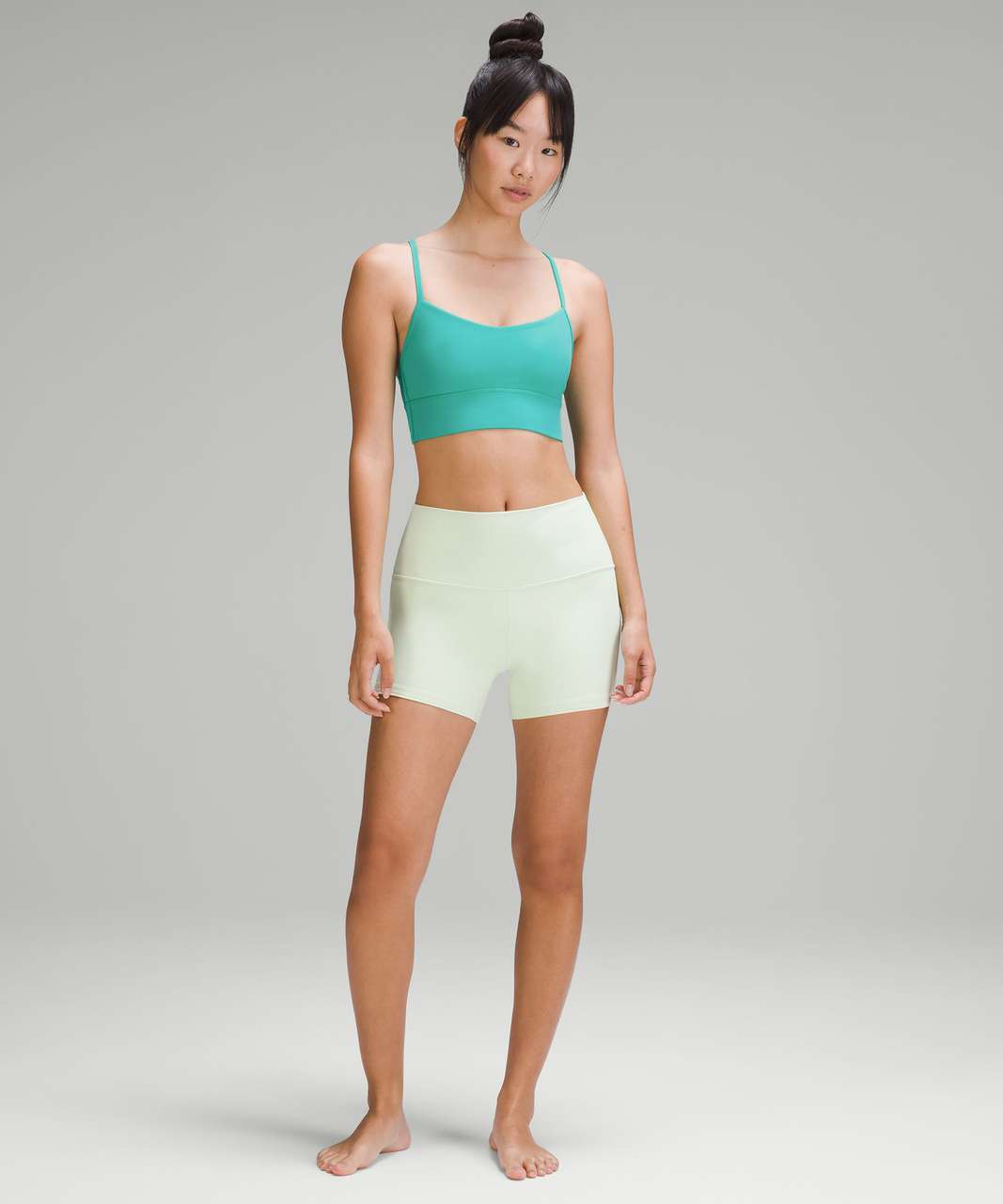 lululemon athletica, Tops, Nulu Wrapfront Longline Bra Light Support Ab  Cup