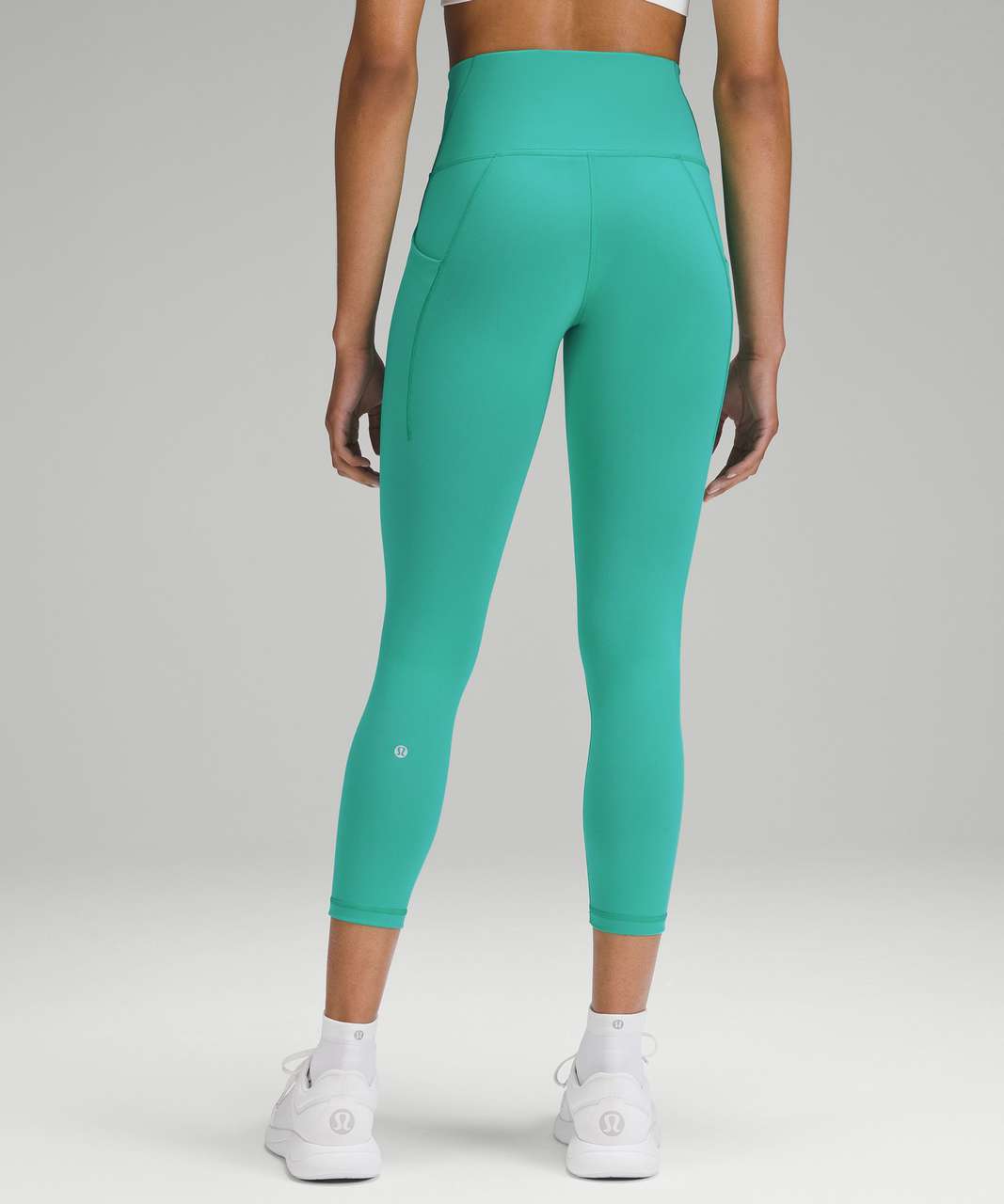 Lululemon Wunder Train High-Rise Crop with Pockets 23 - Kelly