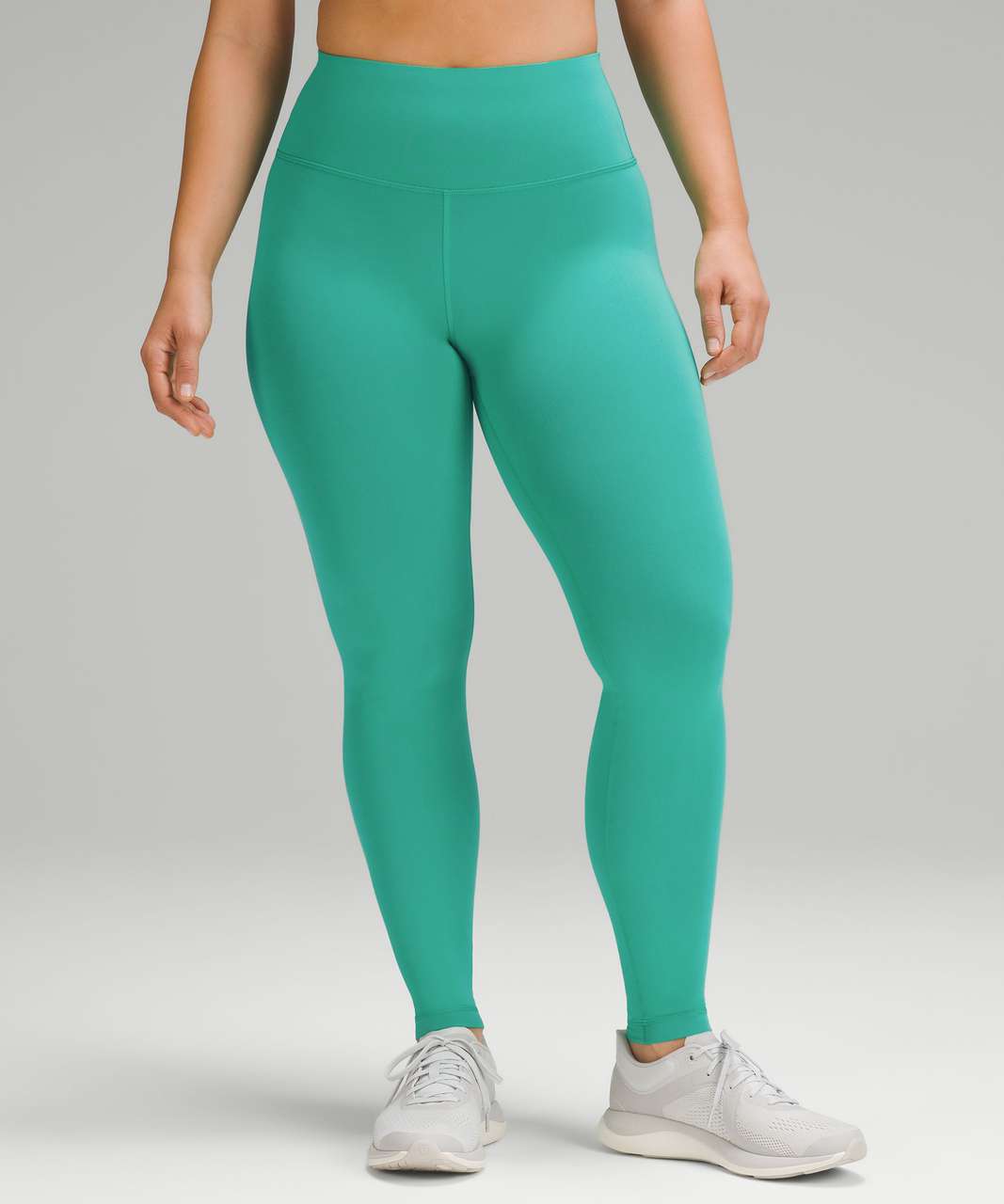 Lululemon Wunder Train Contour Fit High-Rise Tight 28" - Kelly Green