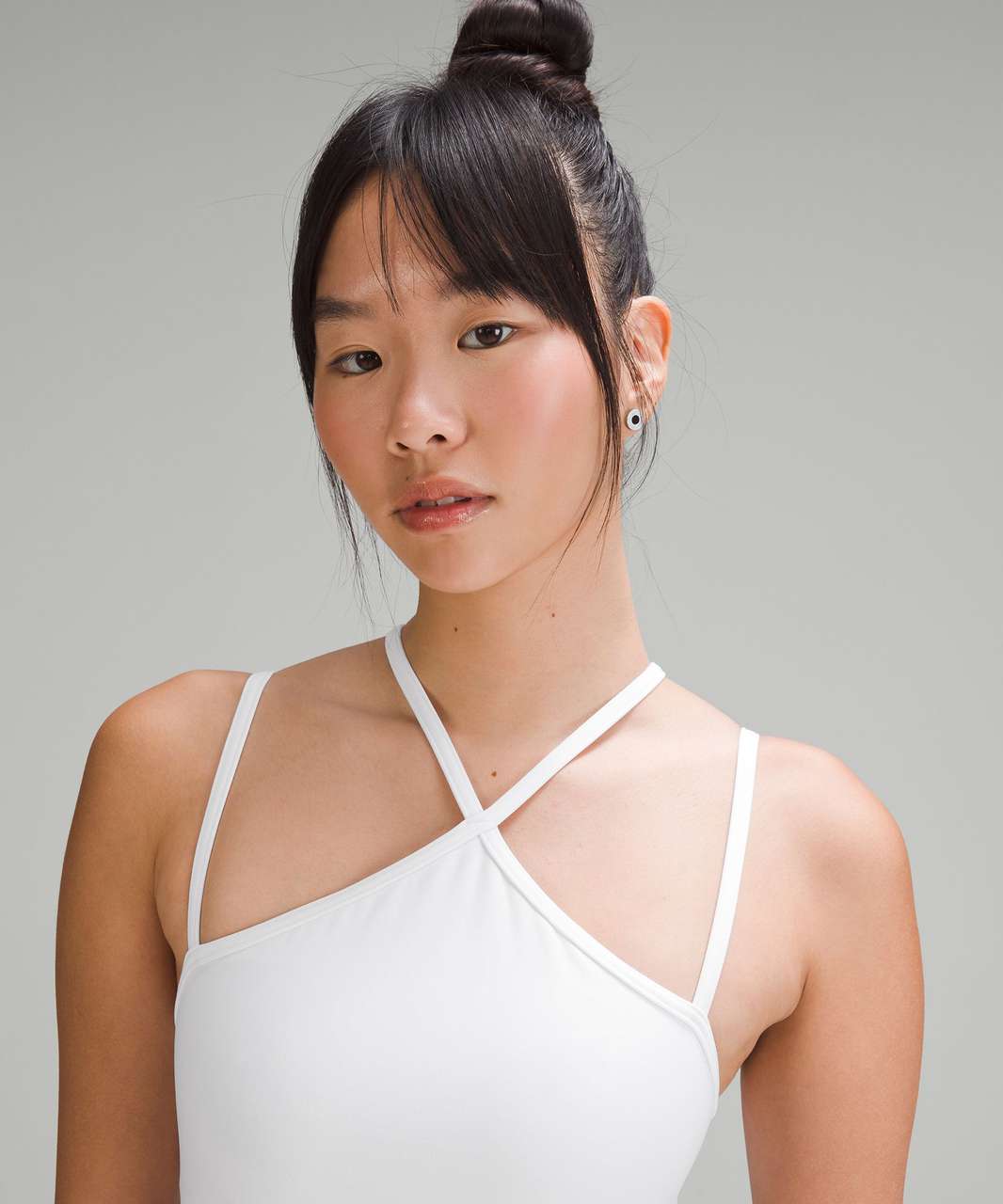 Lululemon Flow Y Strappy Bra Nulu *Light Support, A–C Cups - White