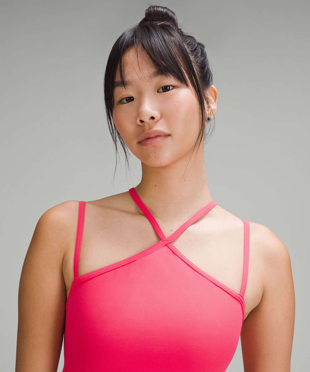 Lululemon Flow Y Strappy Bra Nulu *Light Support, A–C Cups - Lip Gloss -  lulu fanatics