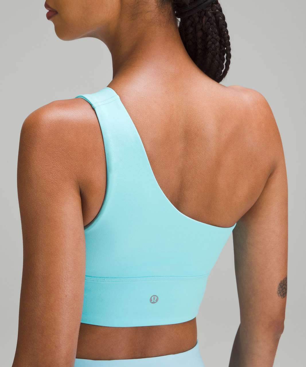 lululemon athletica Align Asymmetrical Sports Bra Light Support in Blue