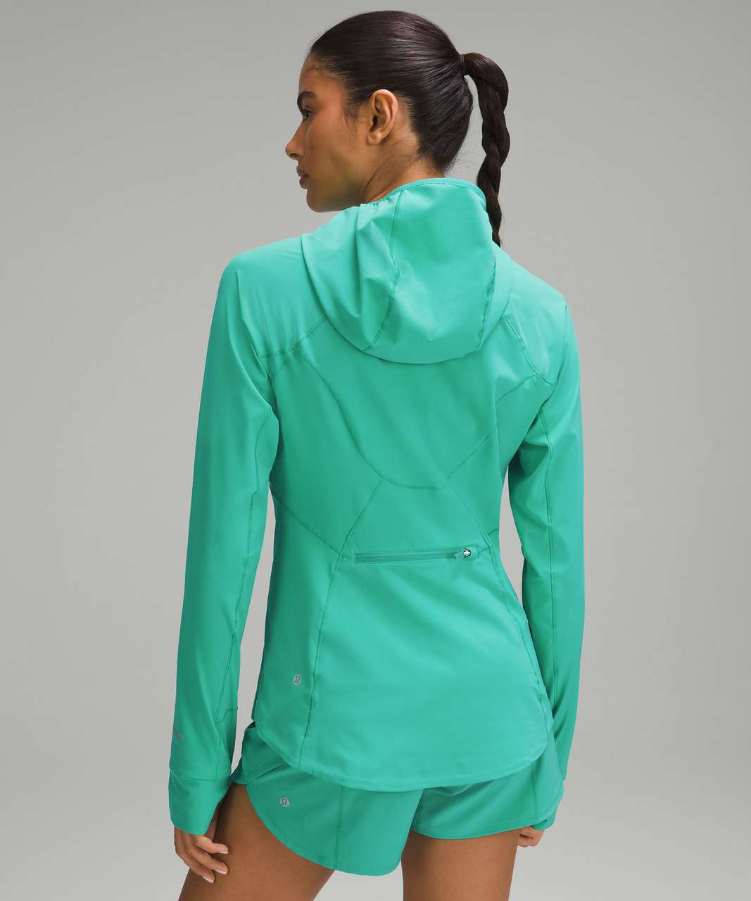 Lululemon Mist Over Windbreaker - Kelly Green