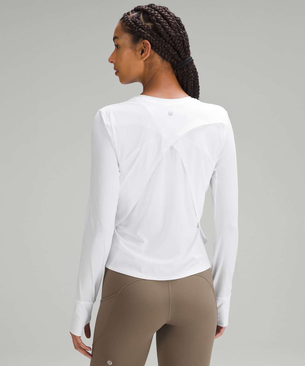 Lululemon UV Protection Fold-Over Running Long-Sleeve Shirt