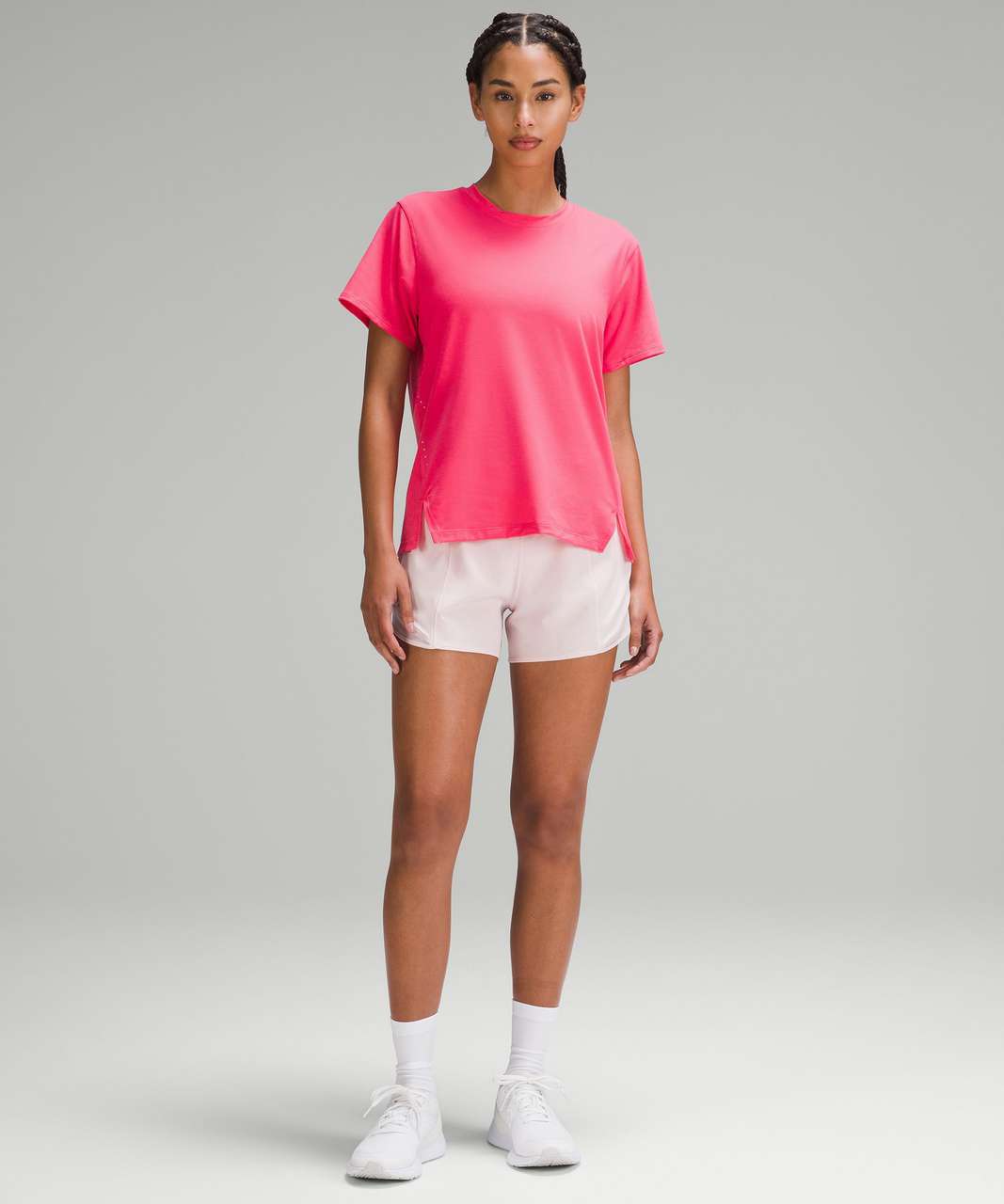 Lululemon Relaxed-Fit Running T-Shirt - Lip Gloss