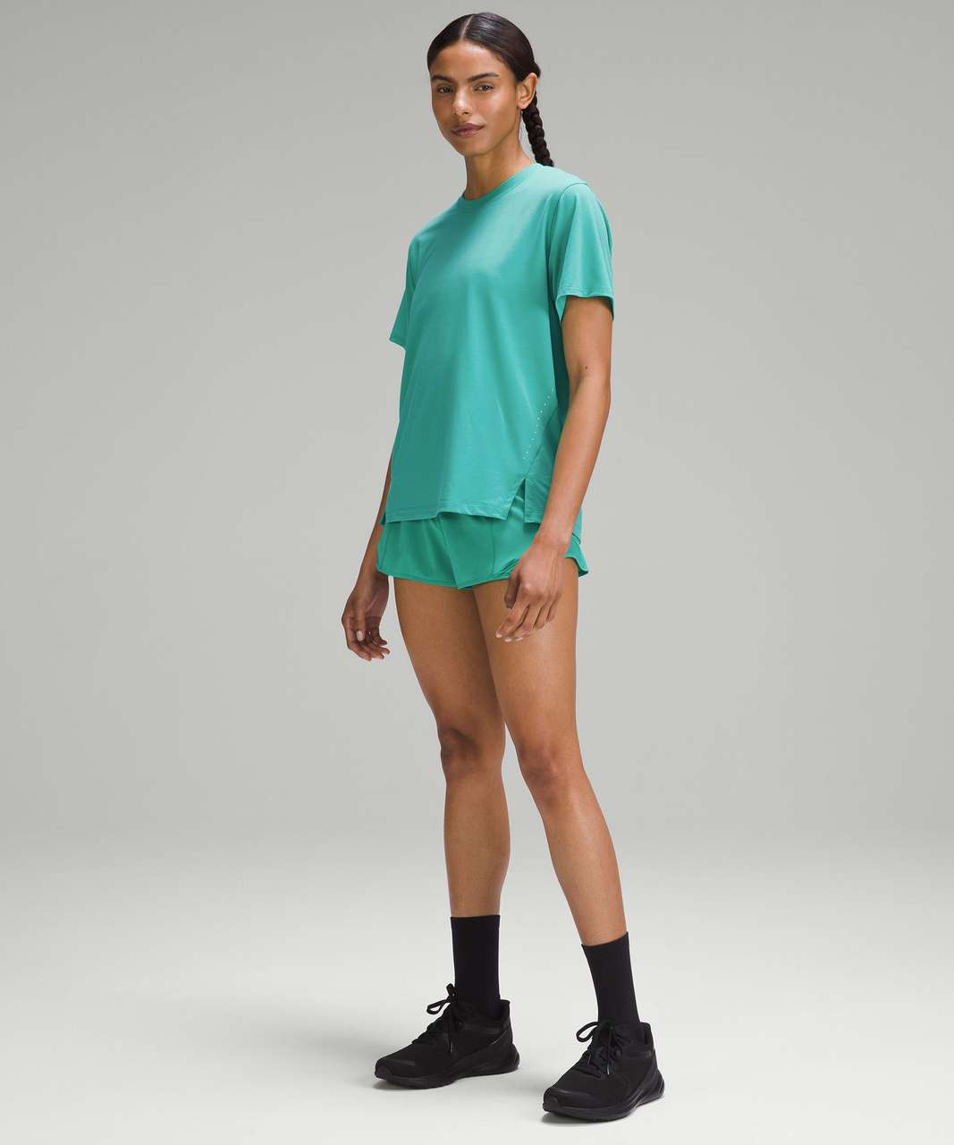 Lululemon Relaxed-Fit Running T-Shirt - Kelly Green