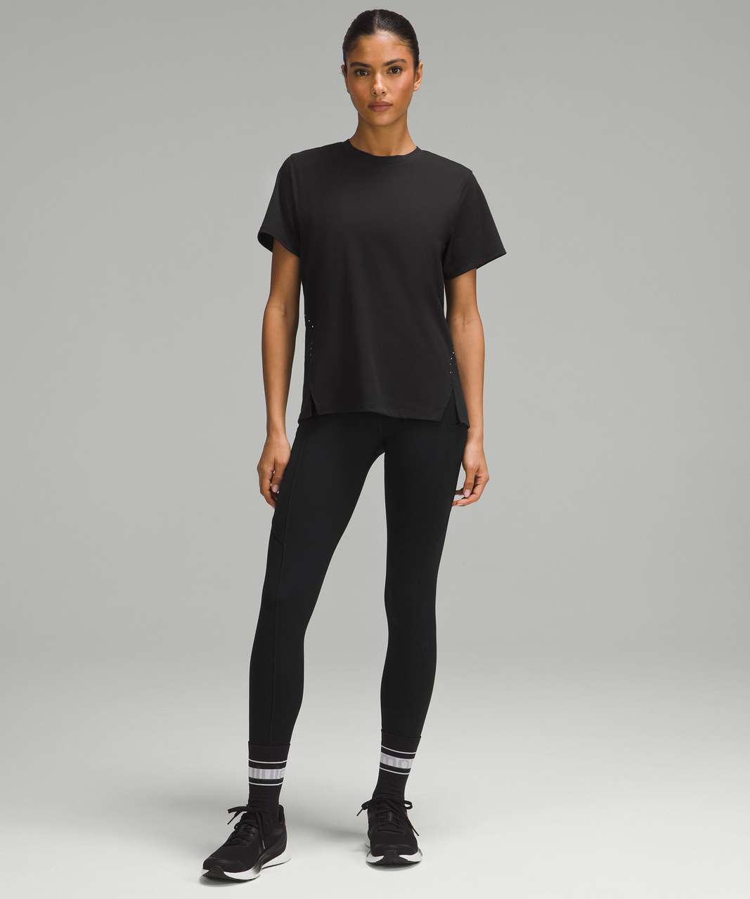 Lululemon Relaxed-Fit Running T-Shirt - Black
