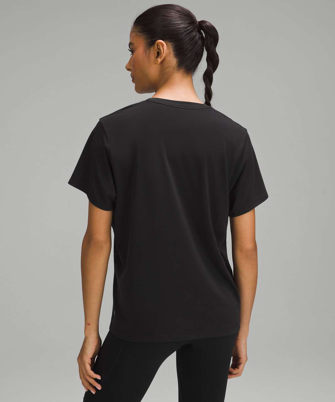 Lululemon Relaxed-Fit Running T-Shirt - Black