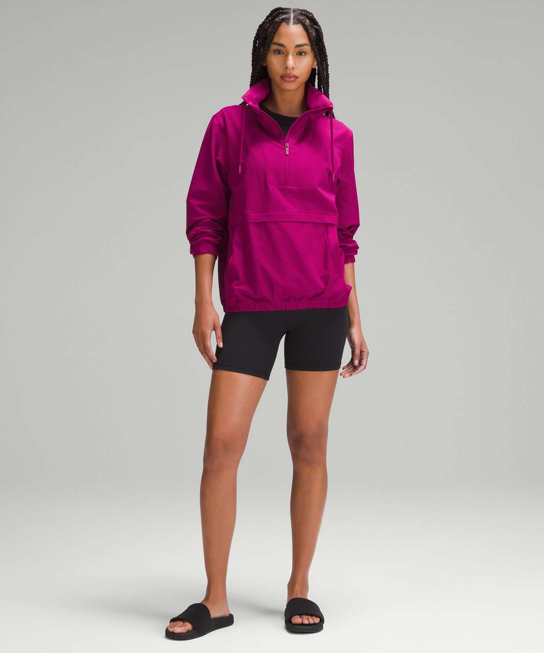 Lululemon Pack Light Pullover - Magenta Purple