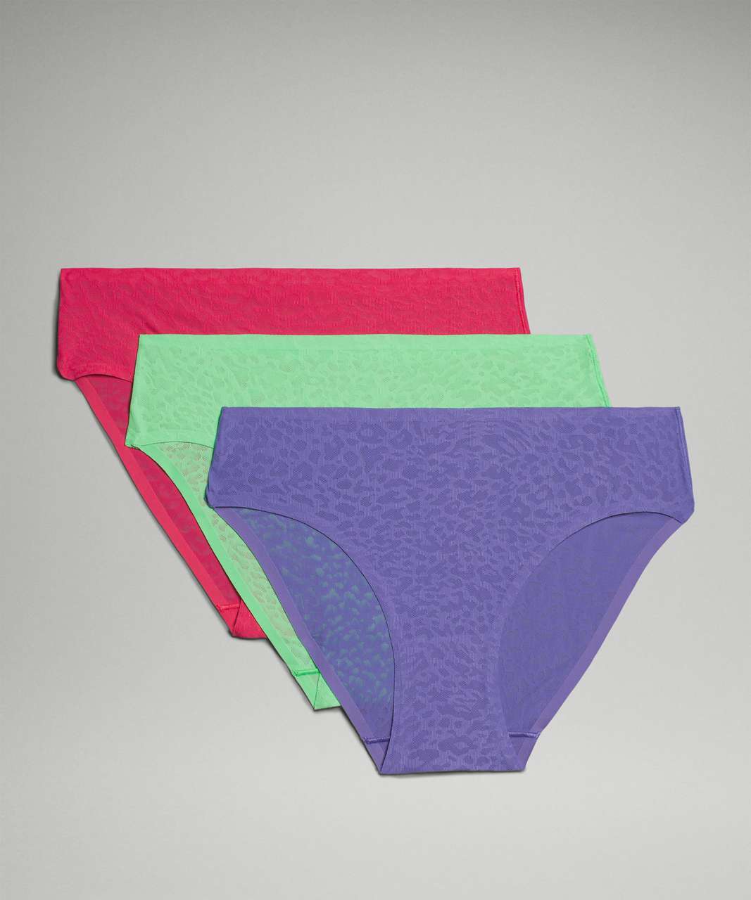 Lululemon InvisiWear Mid Rise Bikini Women's Small 5 pack Multicolor