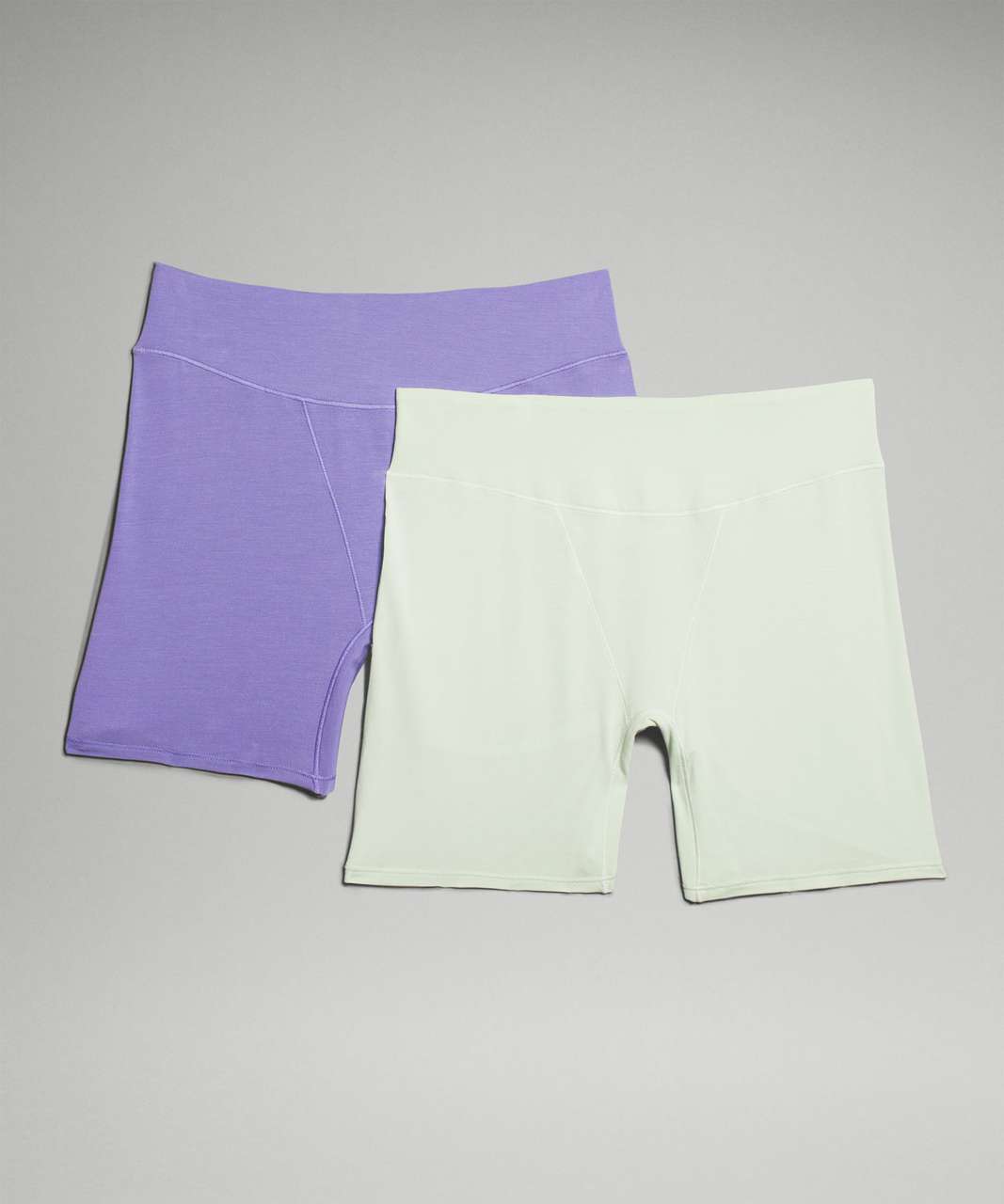 Lululemon UnderEase Super-High-Rise Shortie Underwear *2 Pack - Dark Lavender / Kohlrabi Green