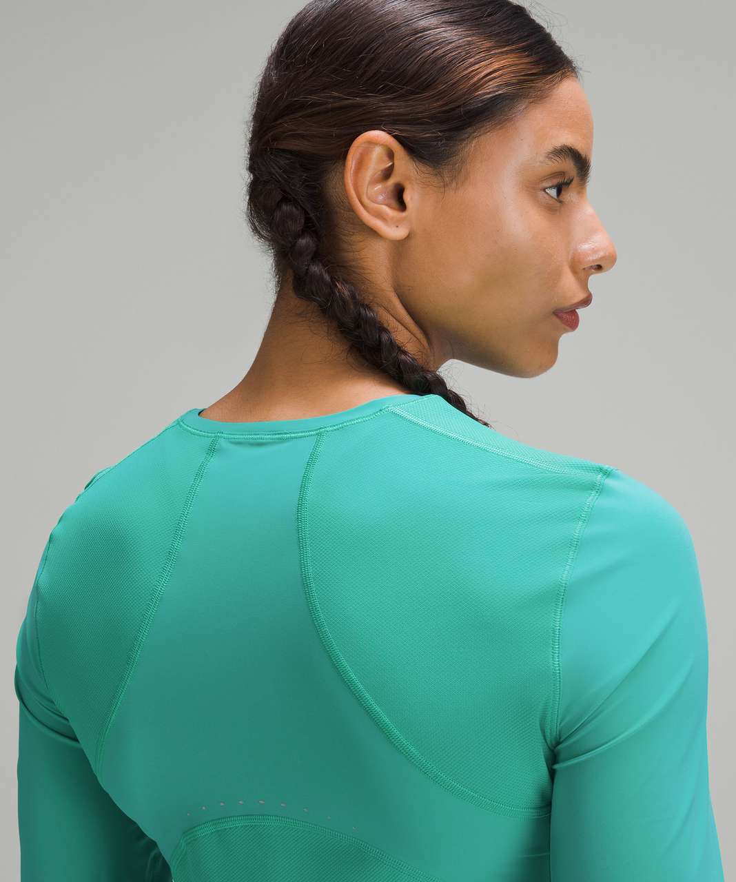 Lululemon Swiftly Tech Long-Sleeve Shirt 2.0 - Kelly Green / Kelly Green -  lulu fanatics