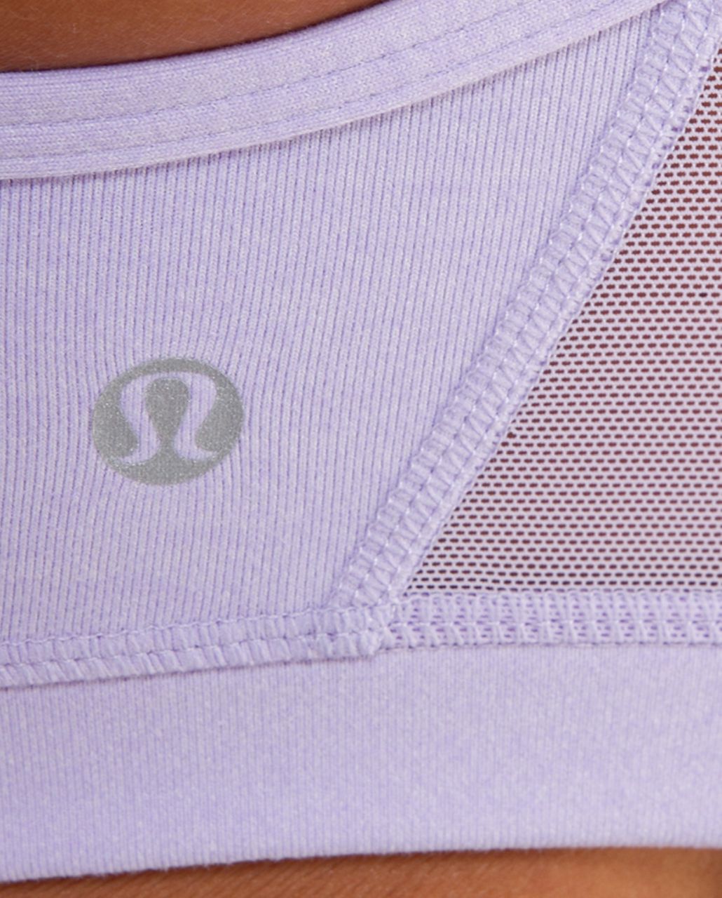 Lululemon Flow Y Bra IV - Heathered Lilac /  Lilac