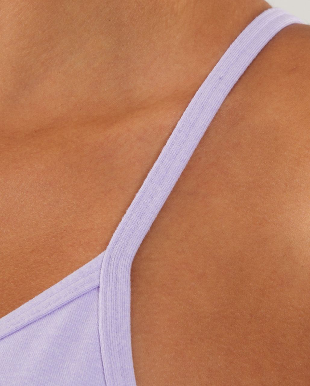 Lululemon Flow Y Bra IV - Heathered Lilac /  Lilac