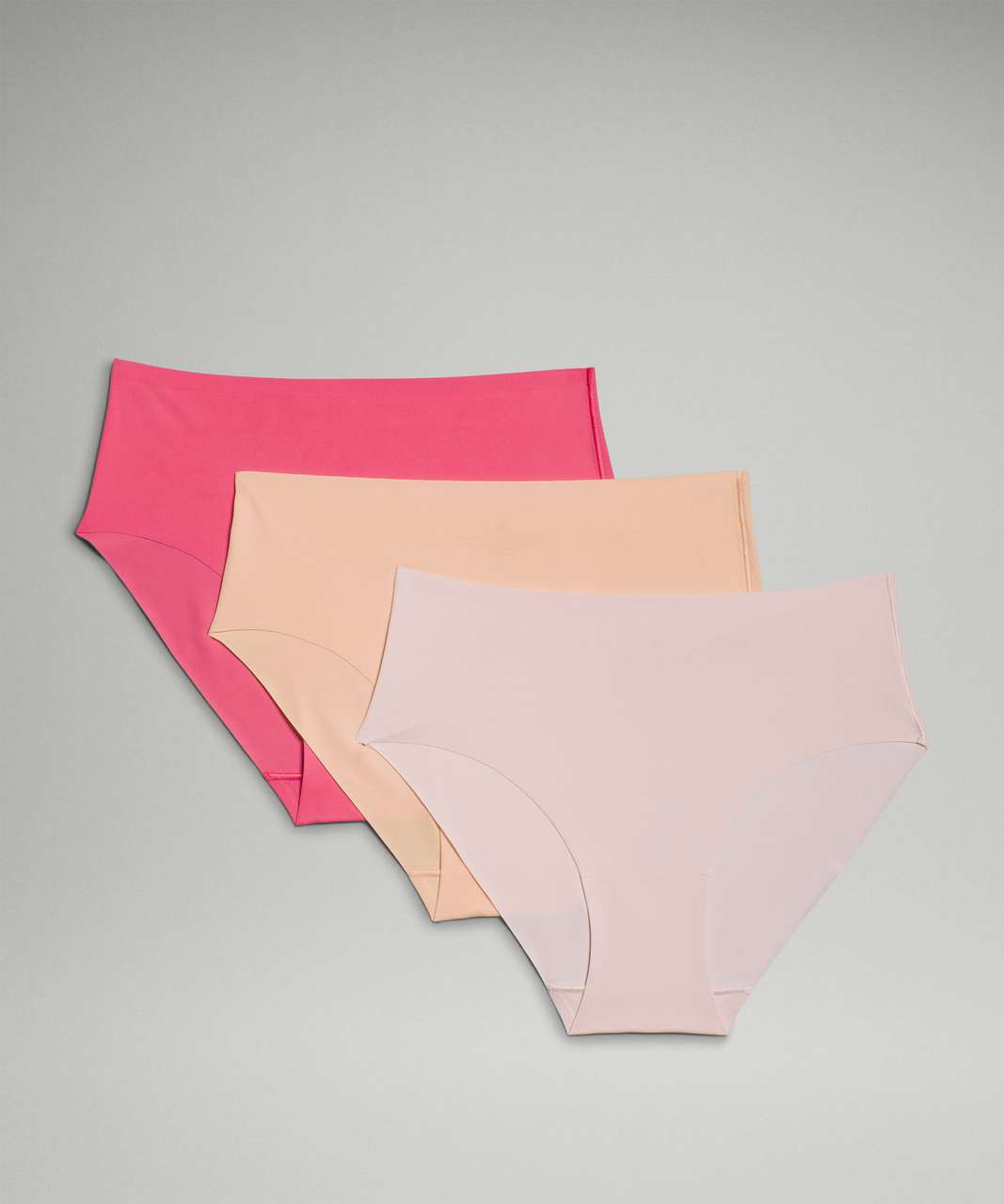 Lululemon InvisiWear Mid-Rise Thong Underwear *3 Pack - Vintage Rose / Sea  Frost / Meadowsweet Pink - lulu fanatics