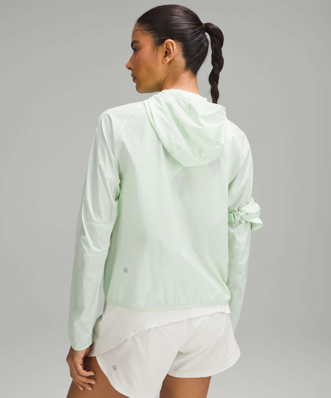 Lululemon Ventilated Packable Trail Running Jacket - Kohlrabi Green