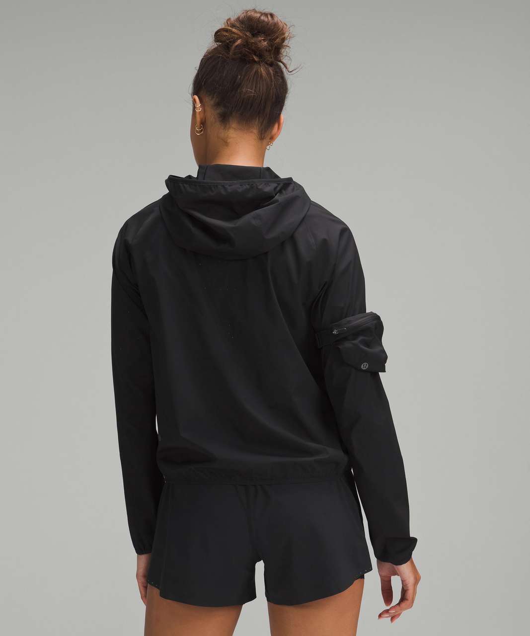 Lululemon Ventilated Packable Trail Running Jacket - Black