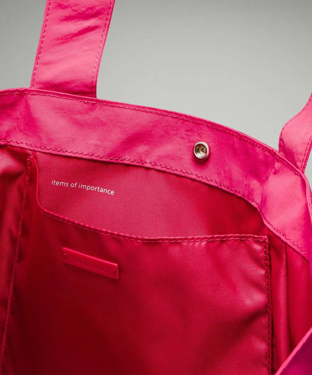 Lululemon Side-Cinch Shopper Bag 18L - Raspberry Coulis