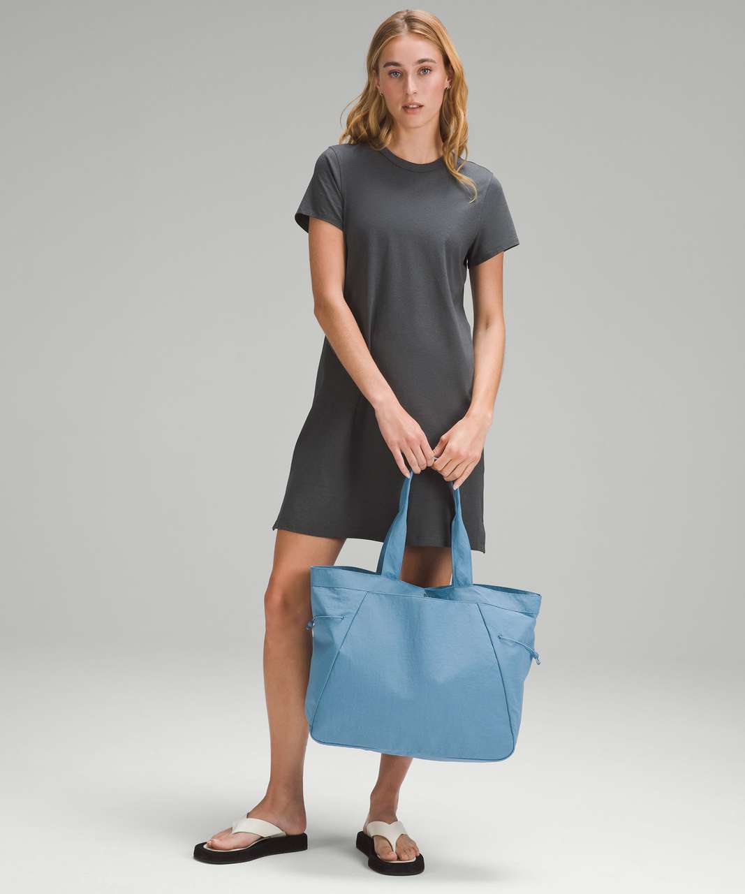 Lululemon Side-Cinch Shopper Bag 18L - Utility Blue