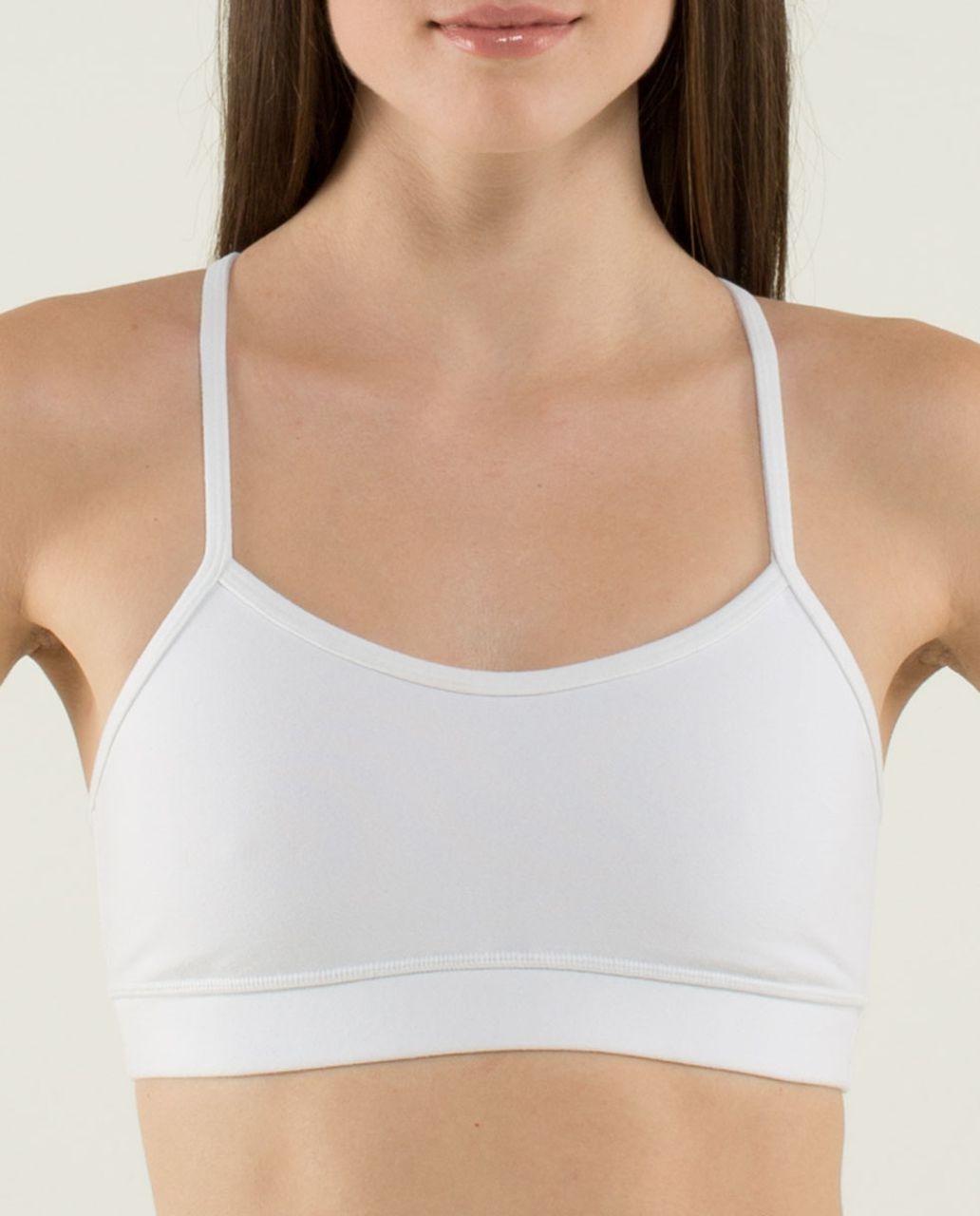 Lululemon Flow Y Bra IV - White (First Release)