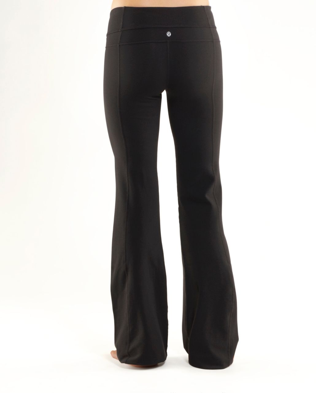 lululemon Black Groove Pant Flared Yoga Leggings