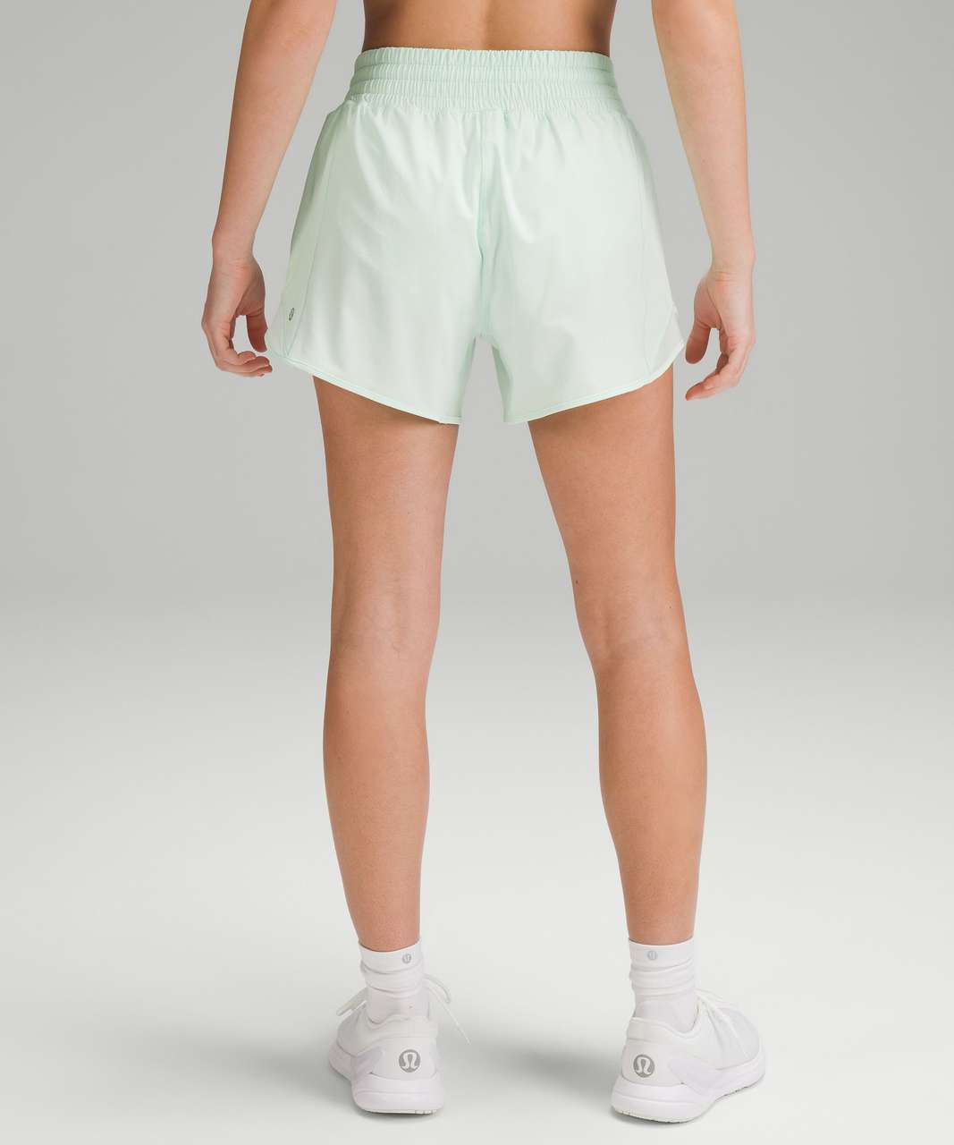 Lululemon Hotty Hot High-Rise Lined Short 4" - Mint Moment