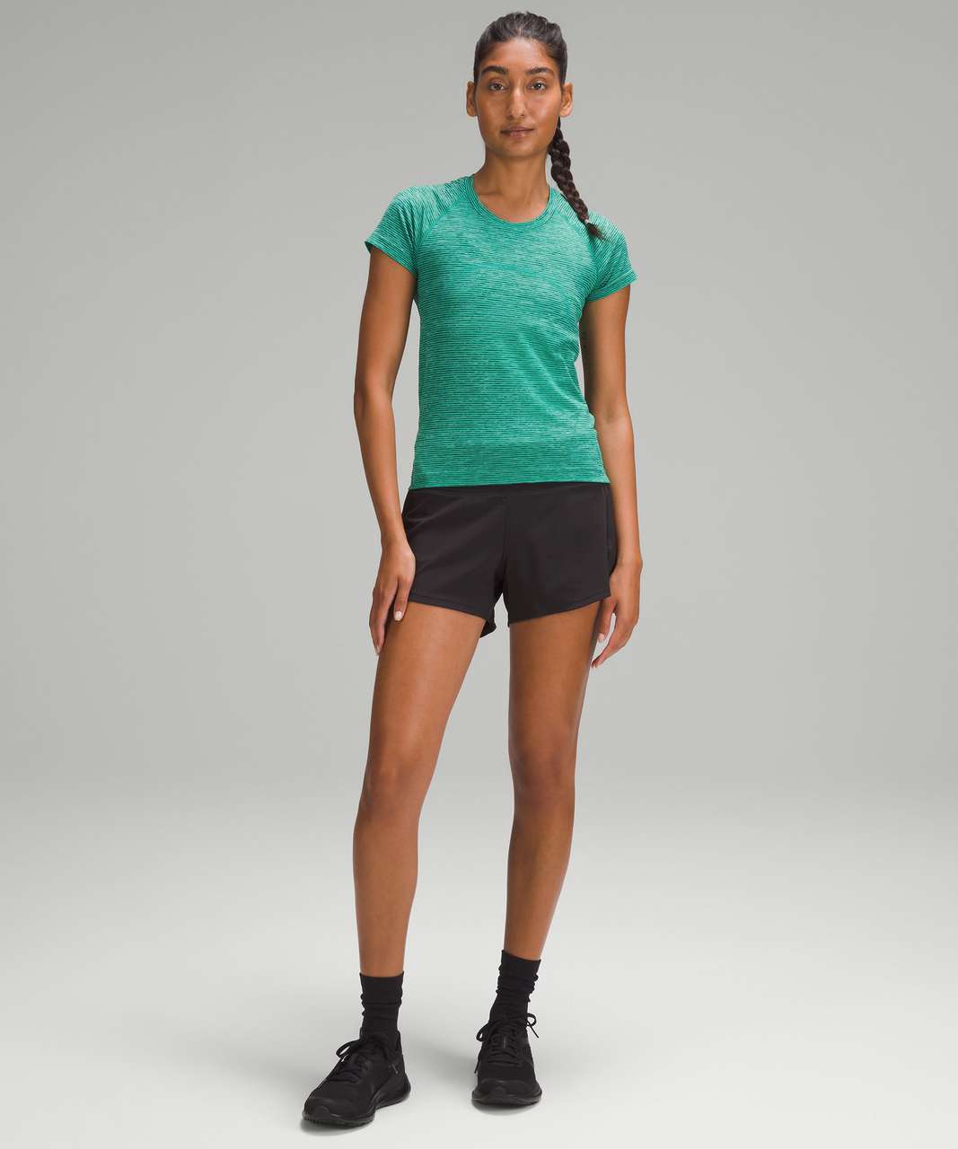 Lululemon Swiftly Tech Short-Sleeve Shirt 2.0 *Race Length - Wee Are From Space Kelly Green