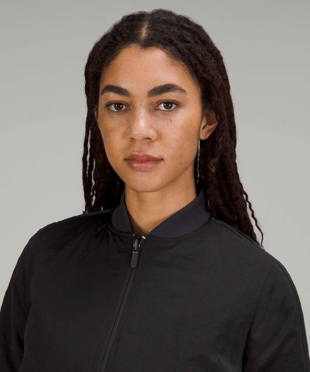 Lululemon Non-Stop Bomber Jacket *Textured - Black